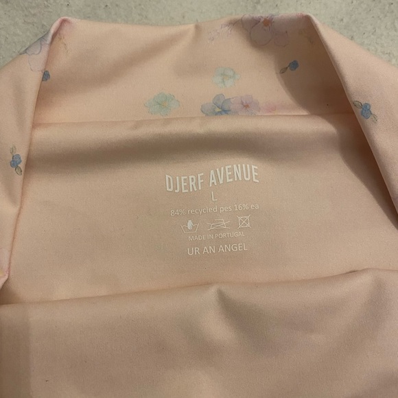 Djerf Avenue High Waist Bottom Summer Island - Sz L - Picture 4 of 8